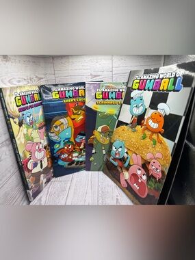 THE Amazing World of Gumball- Graphic Novel Lot of 4